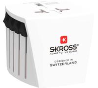 SKROSS Paese Adattatore da Viaggio Mondo Per Europa 250V 2.5A Muv Micro