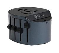 SKROSS | 1.104100 | Alpha Line | Adattatore Universale da Viaggio Completo per Prese a 2 o 3 Poli - 10 A - Fino a 2.500 watt (adatto anche a PC e Asciugacapelli - 5 Anni Garanzia Internazionale