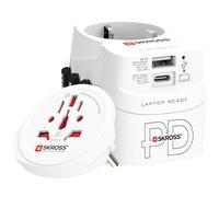 Skross 1.302474 Adattatore da viaggio Pro Light USB AC45PD World