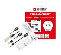 SKROSS 1302539 - SKROSS PRO World & USB, 1 USB-A, 1 USB-C.