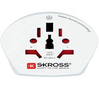 SKROSS | 1.500210-E | Combo World to Australia | Adattatore da Viaggio ad Europa, Australia e Cina. 2 prodotti in 1 - Tensione e Potenza 100V - 1000W / 250V - 2500W - KID SAFE Protezione Anti Scossa
