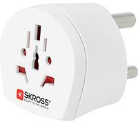 SKROSS | 1.500224-E | World to South Africa | Adattatore Universale da Viaggio per Sudafricana - Tensione e Potenza: 100V - 1600W/250V - 4000W - Protezione Anti Scossa