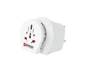 Skross 1.500231 Universale Bianco adattatore per presa di corrente