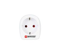Skross 1.500232-E adattatore per presa di corrente Tipo C (Europlug) Tipo K (DK)
