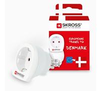 Skross 1.500232-E adattatore per presa di corrente Tipo C (Europlug) Tipo K (DK)