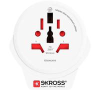SKROSS World to UK - Adattatore compatto USB, adattatore da viaggio universale, adatto anche per dispositivi ad alte prestazioni come computer portatili