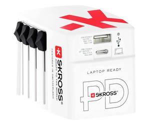 Skross 1302333 Caricatore da viaggio World AC65PD