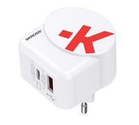 Skross, Adattatore caricatore da viaggio USB e USB-C 65W Power Delivery Europe