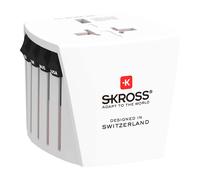 Skross, Adattatore universale da viaggio 2.5A, Bianco