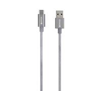 SKROSS Cavo USB USB-C 3.0, Braiding, 1,20 m, grigio
