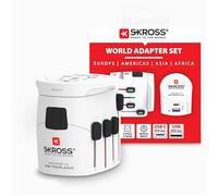 SKROSS Pro+ - Adattatore da viaggio USB AC30PD