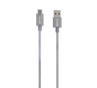 Skross SKCA0012A-C120CN Cavo USB USB 3.2 Gen1 Spina USB-A 1.20 m Grigio Sideral