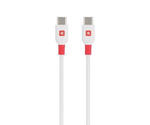 Skross SKCA0020C-C200CN cavo USB 2 m USB 2.0 USB C Bianco