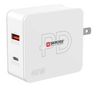 Skross SKKT000348WPDUSCCN Multipower Combo+ US Caricatore USB 48 W 1x 2 USB-A,