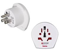 Skross Viaggio di Spina Adattatore Corrente World > US Euro Eu D De It UK Su USA