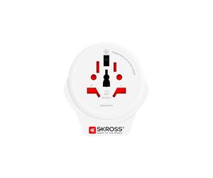 SKROSS World to USA USB, adattatore compatto, adattatore da viaggio universale, ricarica smartphone, tablet o altri dispositivi USB
