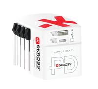 SKROSS World USB Charger AC45PD, 45W Fast Charging, 1 USB C and 1 USB A Port, Un