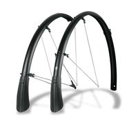 SKS Bluemels Matt 35 Parafango anteriore e posteriore, Nero, 28"