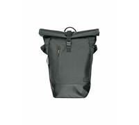 SKS GERMANY Infinity Urban SIDEBAG - Borsa per portapacchi (borsa da bicicletta, tasca laterale per portapacchi, impermeabile, scomparto per laptop, rolltop, strisce riflettenti, utilizzabile anche