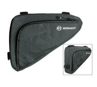 SKS GERMANY Traveller Edge, Borsa da Bicicletta Unisex-Adult, Nero, One Size