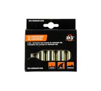 Cartucce SKS per Airchamp 5 pezzi Co2 16g set di 5 Ottone