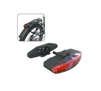 SKS Fanalino Luce LED Posteriore Portapacchi INFINITY Ricaricabile Rosso 30Lumen