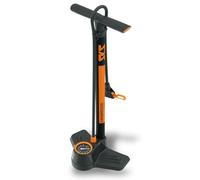 SKS GERMANY AIRKOMPRESSOR COMPACT 10.0 pompa pavimento per principianti (manometro di precisione, tubo in acciaio robusto, testa MULTI VALVE per tutti i tipi di valvole, pressione: 10 bar / 144 psi)