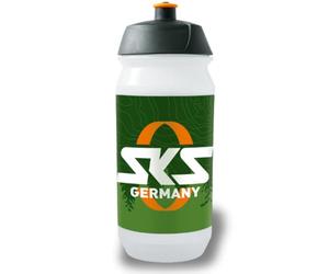 SKS GERMANY Bio BOTTLE SMALL - Borraccia da 500 ml (ecologica, in canna da zucchero, per tutti i comuni portabottiglie, riciclabile al 100%, a prova di perdite, senza BPA, coperchio rimovibile)