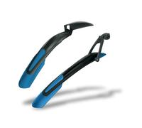 SKS GERMANY BLADE SET BLUE 26" - 29" set di parafanghi con fissaggio rapido, paraspruzzi per biciclette (accessorio ideale per mountain bike, composto da SHOCKBLADE & X-BLADE), blu