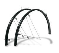 SKS GERMANY BLUEMELS Basic - Set parafango da 53 mm, accessori per bicicletta (costruzione robusta a sandwich, sistema di sicurezza ASR, montanti a V con ponti fissi per una regolazione flessibile),