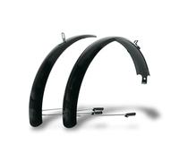 SKS GERMANY BLUEMELS Basic - Set parafango da 53 mm, accessori per bicicletta (costruzione robusta a sandwich, sistema di sicurezza ASR, montanti a V con ponti fissi per una regolazione flessibile),