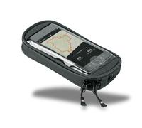 SKS GERMANY COM/SMARTBAG borsa per cellulare idrorepellente per il manubrio della bicicletta (con spazio extra per tutti i comuni smartphone, da attaccare al sistema portacellulare COMPIT), nero