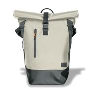 SKS GERMANY Infinity Urban SIDEBAG - Borsa per portapacchi (borsa da bicicletta, tasca laterale per portapacchi, impermeabile, IP64, scomparto per laptop, rolltop, strisce riflettenti, utilizzabile