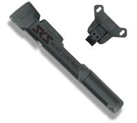 SKS GERMANY INJEX CONTROL DIGI - Pompa per bicicletta (manometro digitale, funzione telescopica commutabile, manico a 2 componenti con superficie strutturata, testa valvola MV EASY, prodotto in
