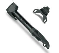 SKS GERMANY INJEX T-ZOOM Minipumpe (Silber/Schwarz) / INJEX T-Zoom Kompaktpumpe (Bundle mit Flaschenhalter)