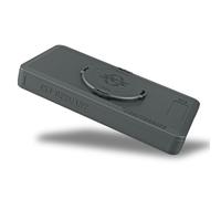 SKS GERMANY + Power Bank COM/Charger 10.000 mAh con funzione di ricarica induttiva per il montaggio sul sistema COMPIT (funzione di ricarica rapida, indicatore di livello di carica, USB-A (uscita) e