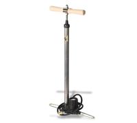 SKS GERMANY RENNKOMPRESSOR60 - Pompa con testa della valvola MV Easy (SV, AV, DV) e testa della pompa SKS CLIK TEC, manometro di precisione, tubo in metallo, base in ghisa, manico in legno, pressione
