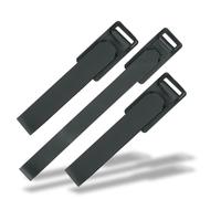 SKS GERMANY Set di cinghie per Urban STEM Bag (accessori per bicicletta, cinghie robuste con chiusura in velcro, antiscivolo, non danneggiano il telaio, accorciabili flessibili)