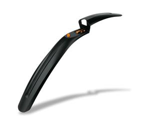 SKS GERMANY SHOCKBOARD XL Parafango anteriore per bicicletta MTB (protezione bicicletta con fissaggio rapido rapido, accessorio per bicicletta con pneumatici larghi max. 2,5 pollici, accessori per ruote)