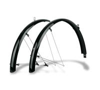 Sks Bluemels Basic 55 Mm Mudguard Set Argento 28´´ Black
