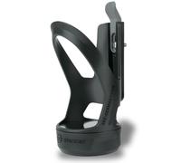 SKS GERMANY SPACECAGE portaborraccia con scomparto, accessori per bici (portaborraccia con scomparto extra, portaborraccia sicuro, in plastica ad alta resistenza, con chiusura a baionetta), nero
