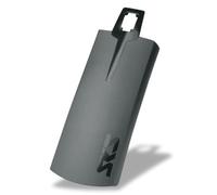 SKS GERMANY SPOILER EDGE AL 66 MM estensione parafango (compatibile EDGE AL parafango bici, estensione fino a 137 mm, in plastica flessibile, incl. dima di foratura), nero.