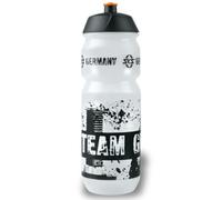 SKS GERMANY TEAM GERMANY BOTTLE LARGE Bottiglia da 750 ml dal design sportivo (accessori per tutti portabottiglie, valvola push-pull a prova di perdite, forma ergonomica, coperchio rimovibile)