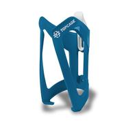 SKS Germany TOPCAGE (portaborraccia per Bici in plastica ad Alta Resistenza e Leggera, Arresto Regolabile, Ganci variabili per Una Chiusura sicura), Blu Unisex-Adult, One Size