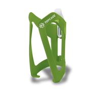 SKS Germany, Verde, TOPCAGE (portaborraccia per bici in plastica ad alta resistenza e leggera, arresto regolabile, ganci variabili per una chiusura sicura), Unisex-Adult, One Size