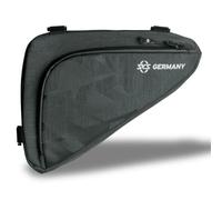 SKS Germany TRAVELLER EDGE - Borsa per bicicletta da trekking e da città, accessori per bicicletta (borsa in tessuto impermeabile, con mini passante per pompa, fissaggio in velcro e chiusura lampo