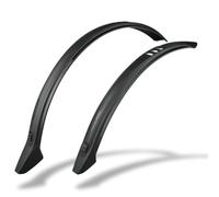 SKS Germany Velo 55 Kids Set 24'' Set di parafanghi per Bambini (Accessori con Fissaggio Universale, Protezione ottimale dagli Spruzzi, in plastica ad Alte Prestazioni Resistente agli Urti), Nero