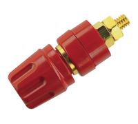 SKS Hirschmann 930 103-701 4mm Pki 10A Au Placcato Pin Terminale 35A Rosso 10AAu