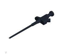 SKS Hirschmann 930113100 KLEPS 30 - Morsetto a scorrimento, 4 mm, CAT I, colore: Nero