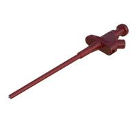 SKS Hirschmann 930113101 KLEPS 30 - Morsetto a scorrimento, 4 mm, CAT I, rosso